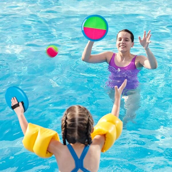 4-Pack Toss & Catch Ball Set - Outdoor/Indoor Fun - Image 4