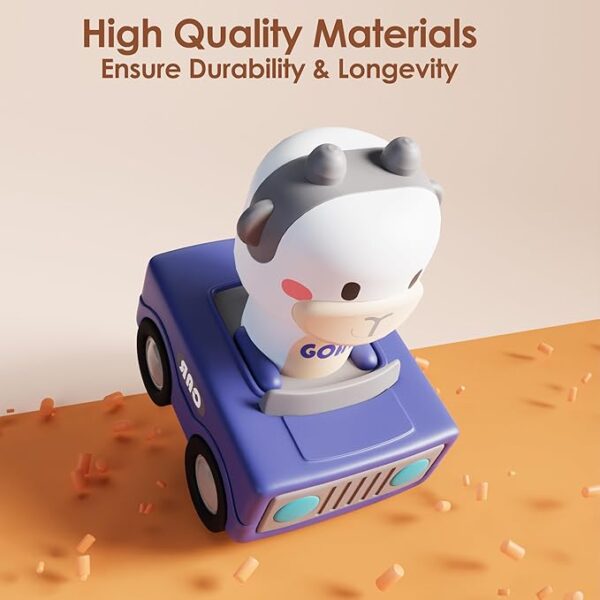 Press-to-Go Animal Cars for Toddlers 1-3 - Image 4