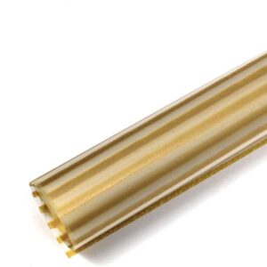 Gold Striped Flower Wrapping Paper, 20 Sheets