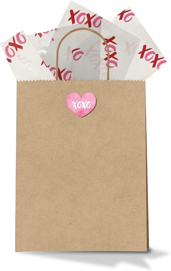 Valentine's Tissue Paper, 24 Sheets (20"x30") – Decorative Gift Wrap - Image 4