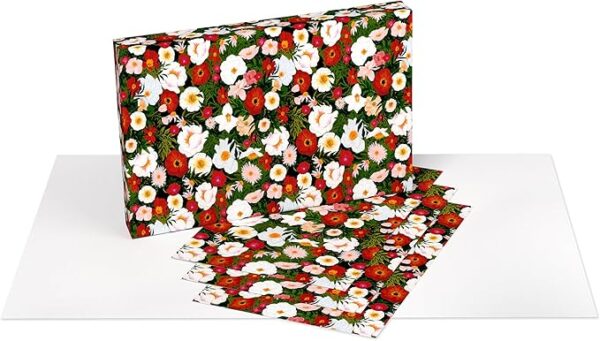 Pen and Pillar Gridline Wrapping Paper, 12 Sheets (30"x20") - Image 3