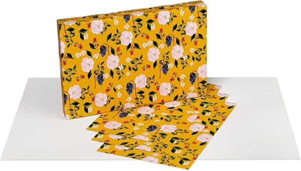Pen and Pillar Gridline Wrapping Paper, 12 Sheets (30"x20") - Image 4