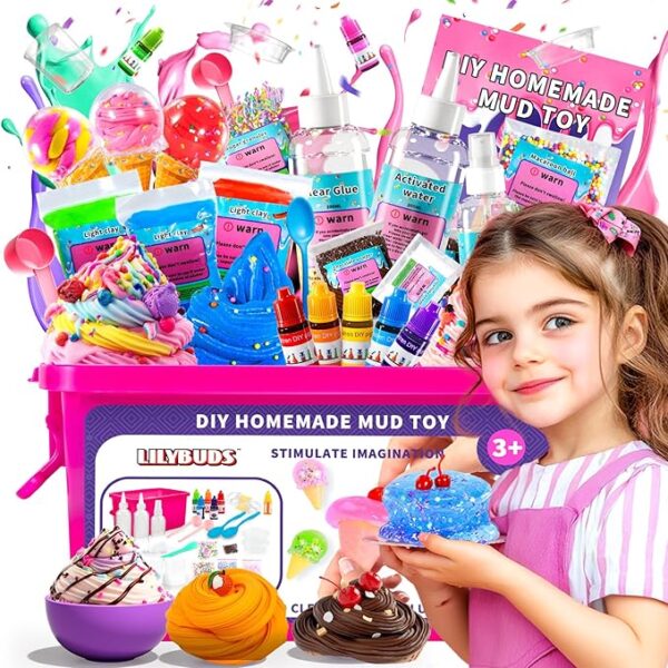 DIY Ice Cream Slime Kit - Party Favors & STEM Toy