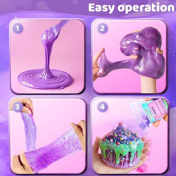 DIY Ice Cream Slime Kit - Party Favors & STEM Toy - Image 4