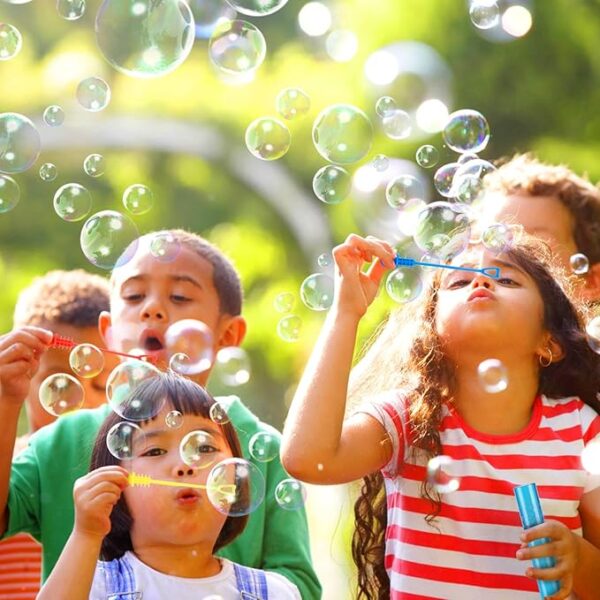 32-Pack Mini Bubble Wands (8 Colors) - Party Favors - Image 4