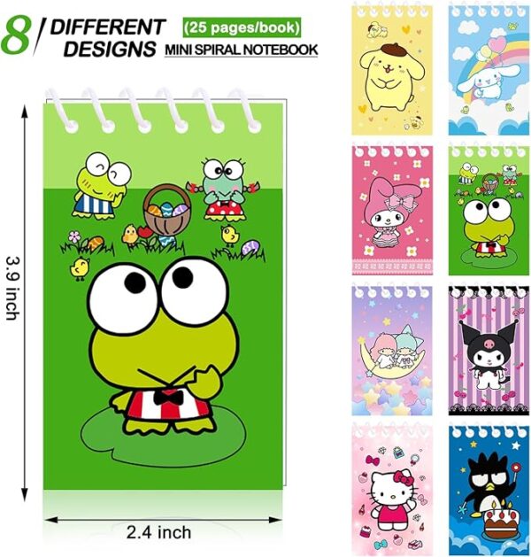 24pc Kitty Mini Notepads - Kawaii Party Favors - Image 2