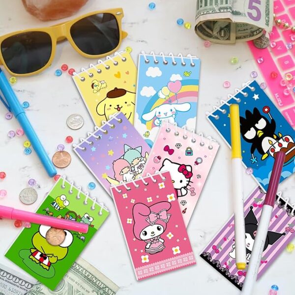 24pc Kitty Mini Notepads - Kawaii Party Favors - Image 4