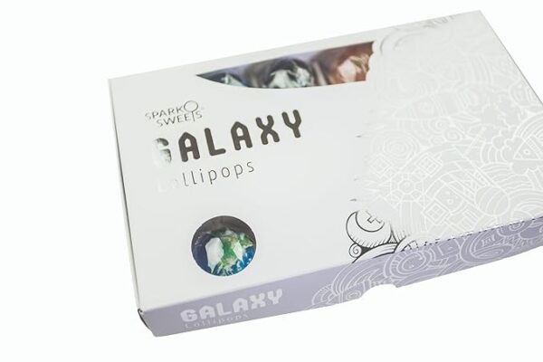 Galaxy Lollipops – 10 Watermelon Flavor, Supernova Design, 2 lbs, Handmade USA - Image 3