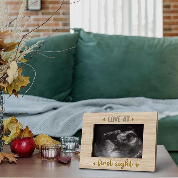 Love at First Sight Photo Frame – 5x7" Gender Reveal & First Mother's Day Gift - Image 4
