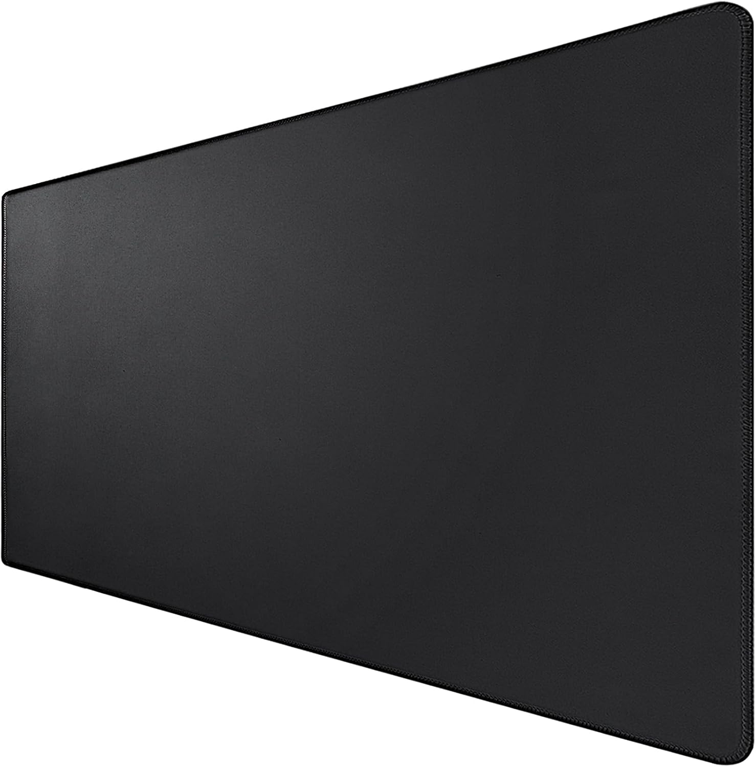 Large Mouse Pad Desk Mat Non-Slip Rubber Base Waterproof XXL Gaming Mousepad with Stitched Edges Long Keyboard and Mouse Mat for Office and Home 31.5 × 15.7 Inch, Black