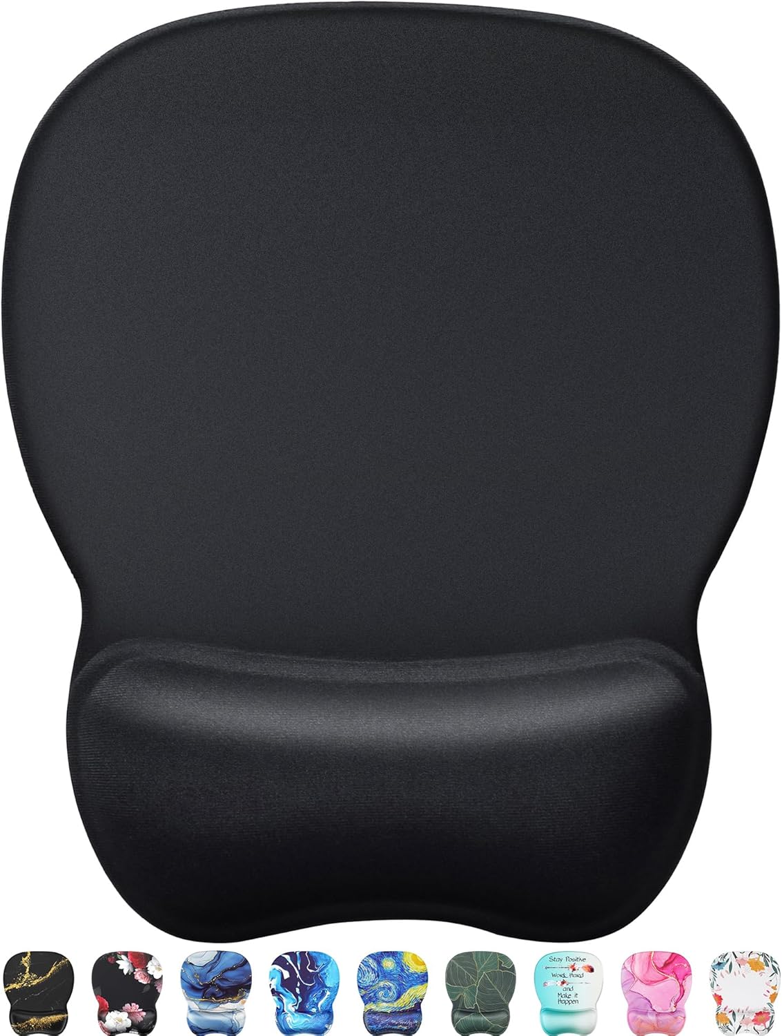 Ergonomic Mouse Pad with Gel Wrist Rest