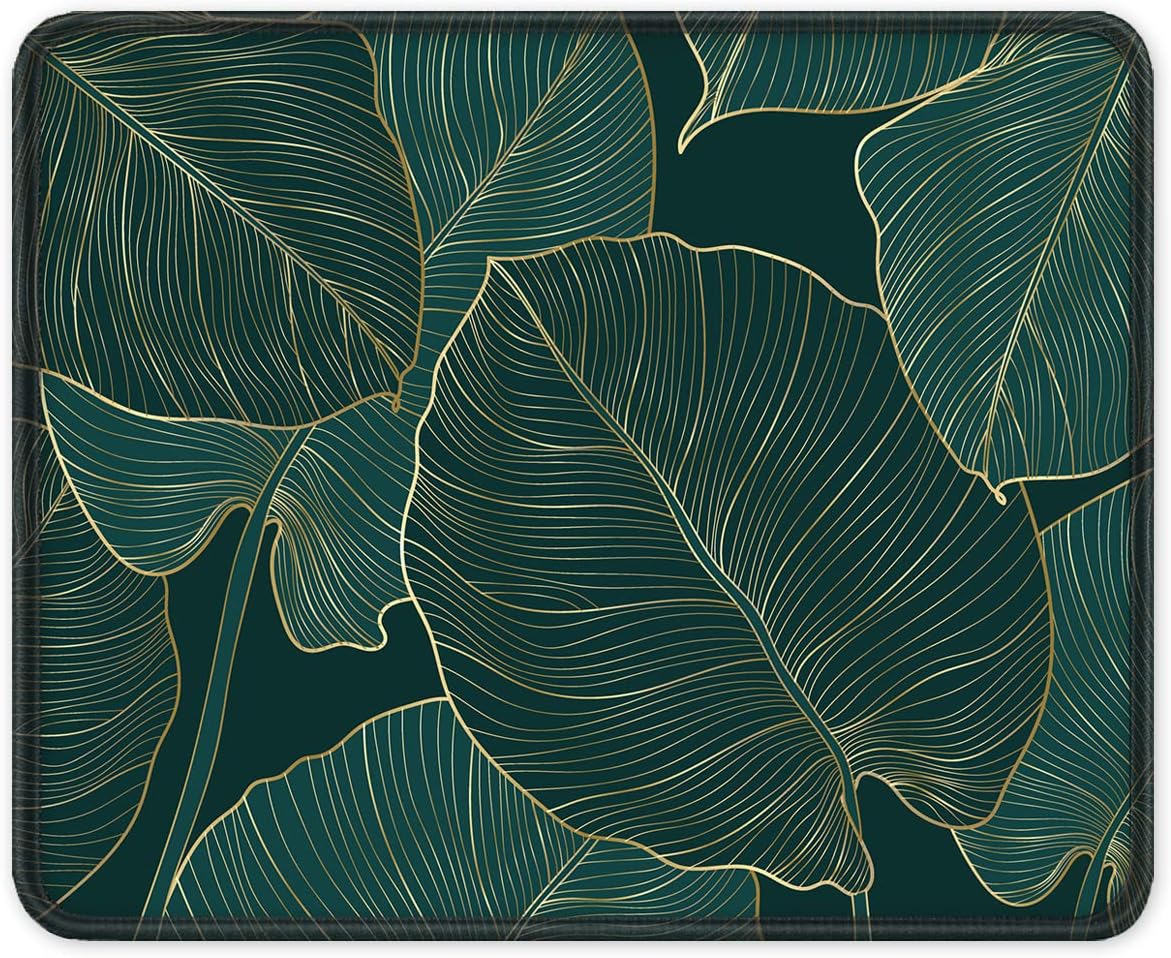 Premium Stitched Edge Mouse Pad, Non-Slip Base