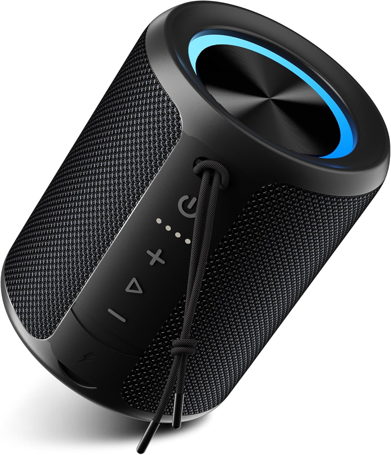 Portable Mini Bluetooth Speaker, 15W Loud Bass Stereo, IPX7 Waterproof, 2600mAh Battery, BT5.3, TWS, Outdoor & Home