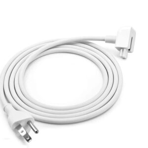 Replacement AC Power Adapter Extension Cord Compatible with USB-C Laptop and Tablet Chargers Durable and Portable for MacBook and iPad Charging