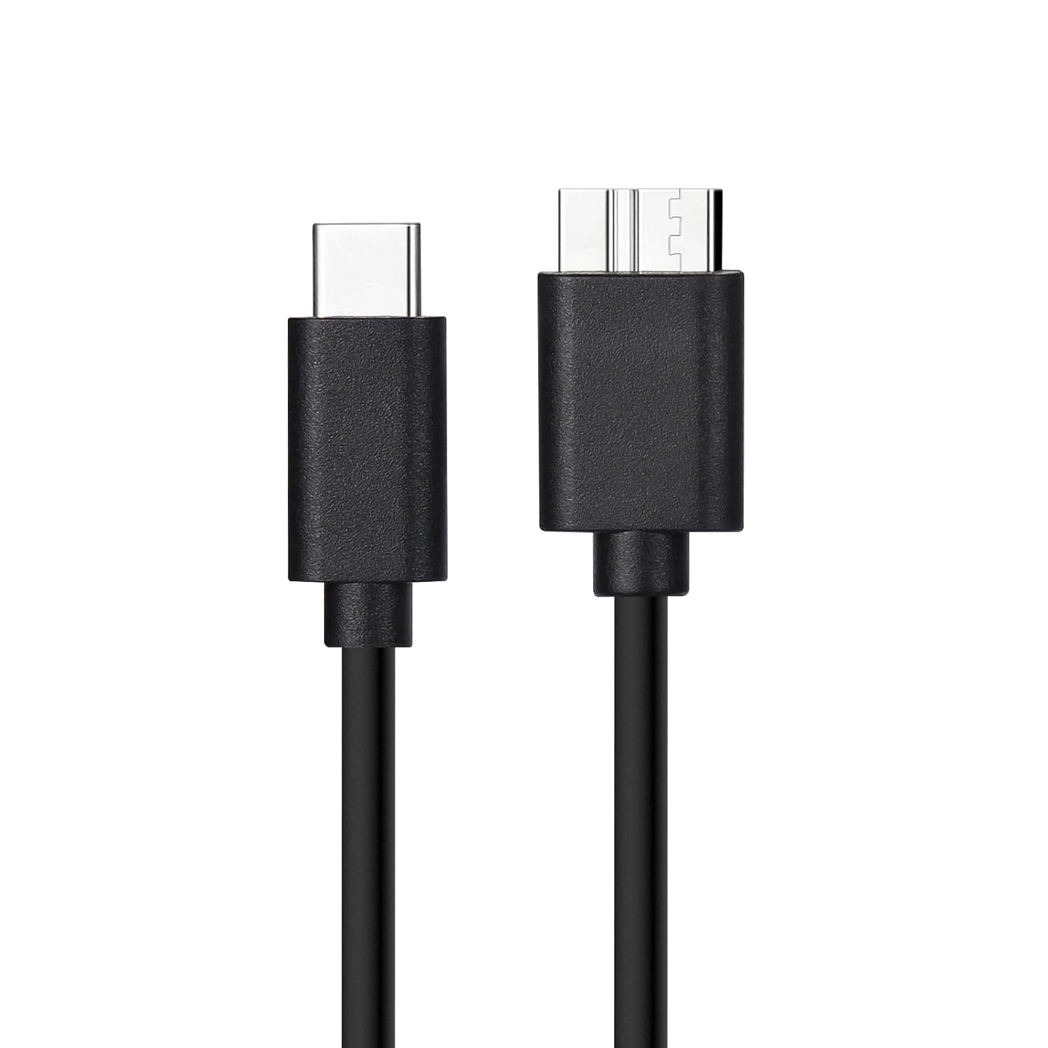 2 Pack 3ft USB 3.0 Micro-B to USB-C External Hard Drive Data Cable - Image 4