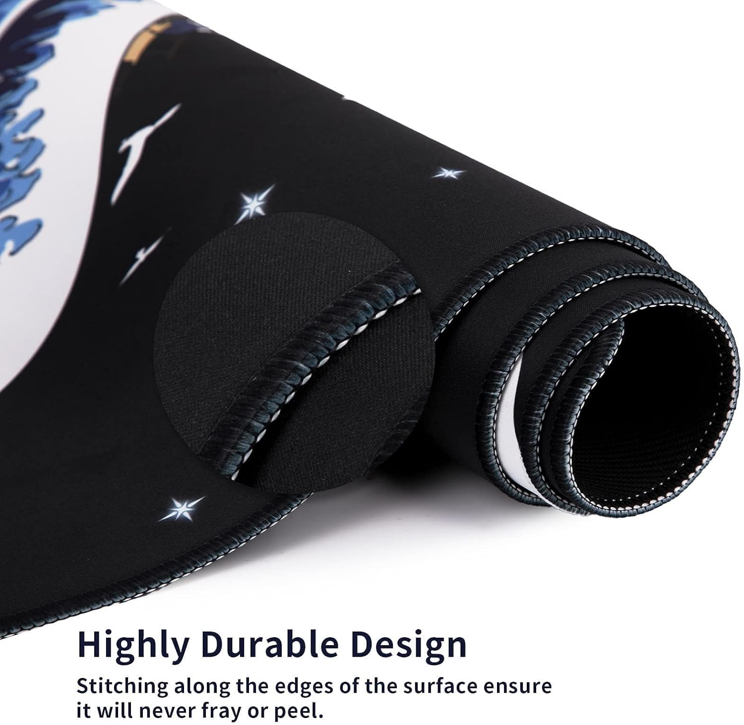 Large Anime Gaming Mouse Pad, Non-Slip Desk Mat - Image 2